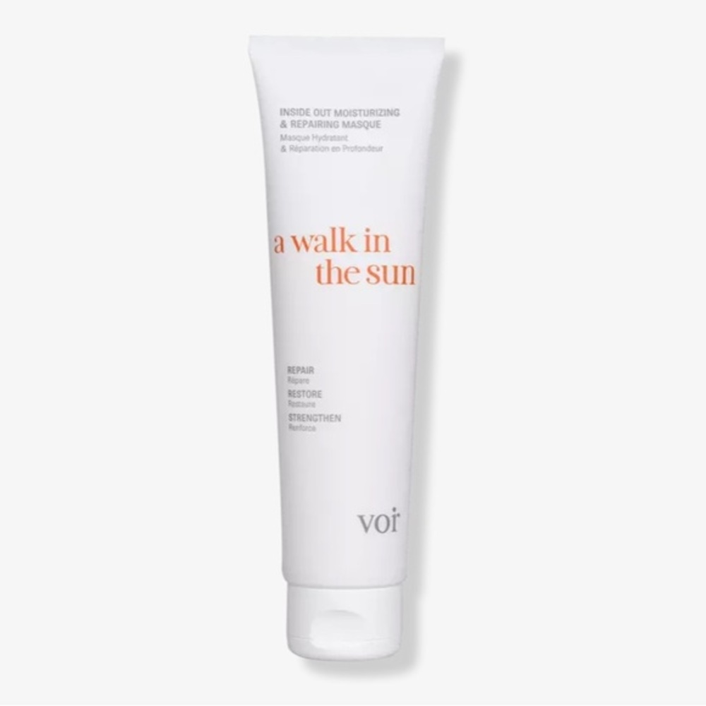 Vor moisturizing hair masque A walk in the sun restoring vegan keratin hair mask